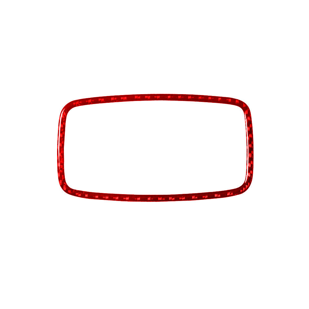 Red Carbon Fiber Side Air Vent Cover Trim For W211 2003-2009 v
