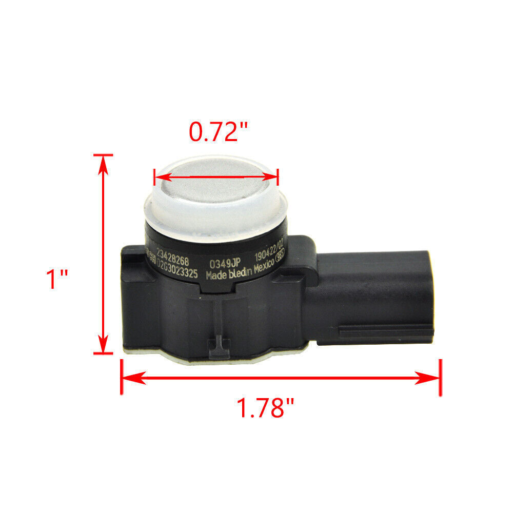 4 PDC Parking Assist Sensors 23428268 for 2014-2019 , for Cadillac , for Buick , and for GMC models. n