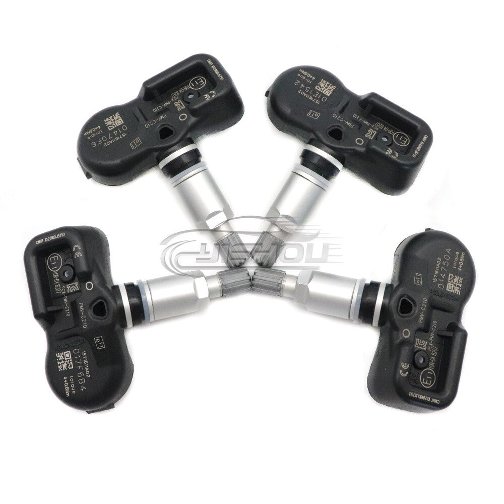 Set of 4 TPMS Tire Pressure Sensor for Toyota Avensis Yaris Auris RAV4 IV 433MHz