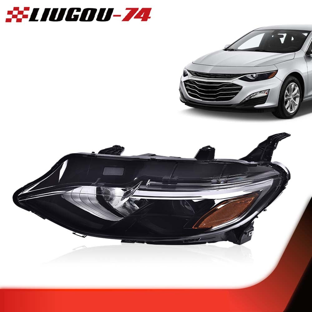 HALOGEN HEADLIGHT LAMP LH DRIVER Side Profile Suitable for 2019 - 2022 for Chevrolet Malibu