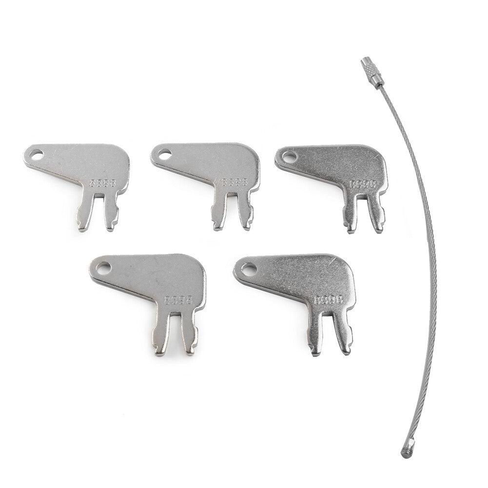 Master Disconnect Key 8398 8H5306 For Caterpillar CAT Equipment Battery 5PCS
