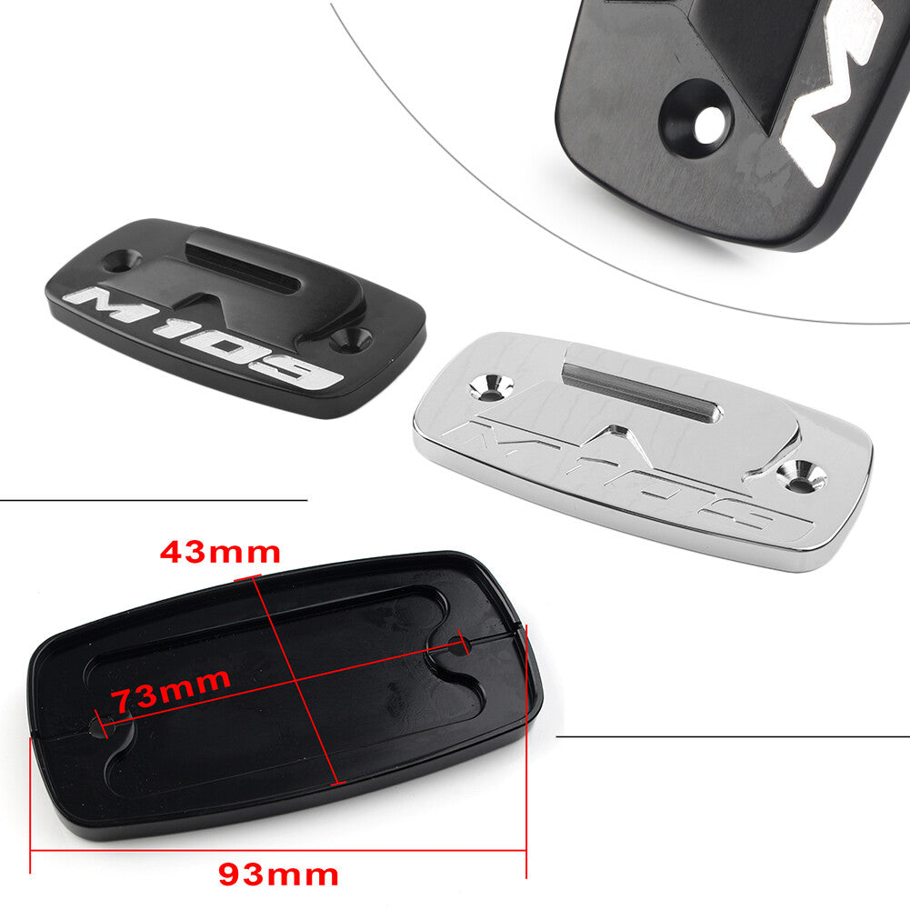 for Suzuki Boulevard M109R 06-14 Front Brake Master Cylinder Reservoir Cover Cap Q