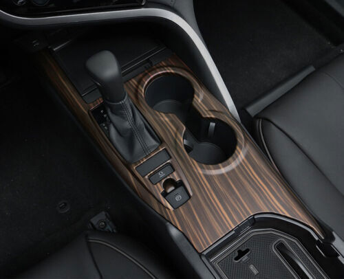 Wood Grain Console Gear Shift Panel frame cover for Camry 22-2023 Trim b n