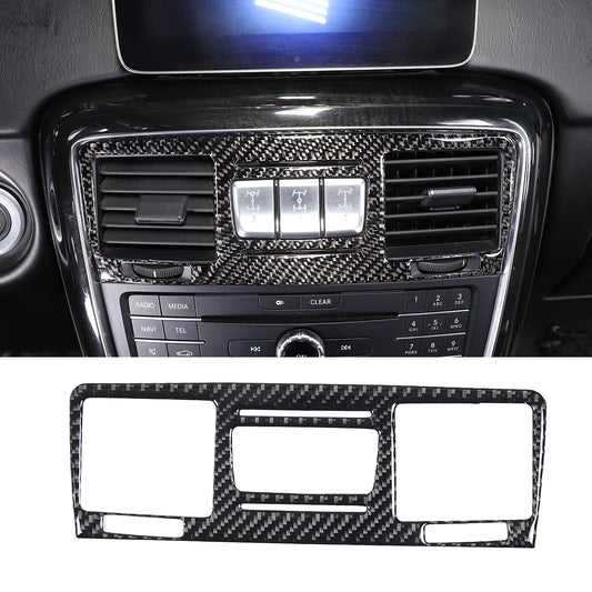 Carbon fiber automotive center dashboard air vent socket cover for G-Class W463- n