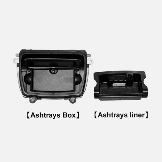 Suitable for 5 F10 F11 M5 front center console ashtray protective cover shell 51169206347- v