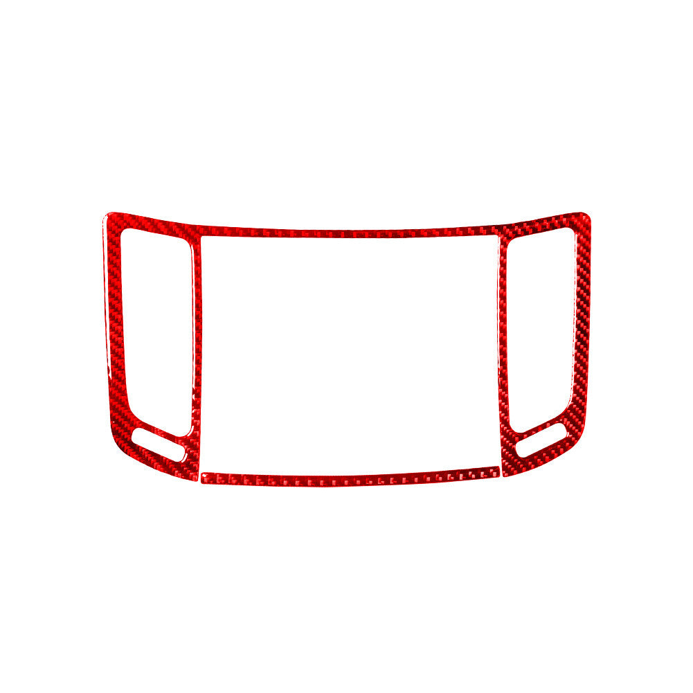 Red Carbon Fiber Driver Side Air Vent Cover Trim For Matrix 2009-2014 v