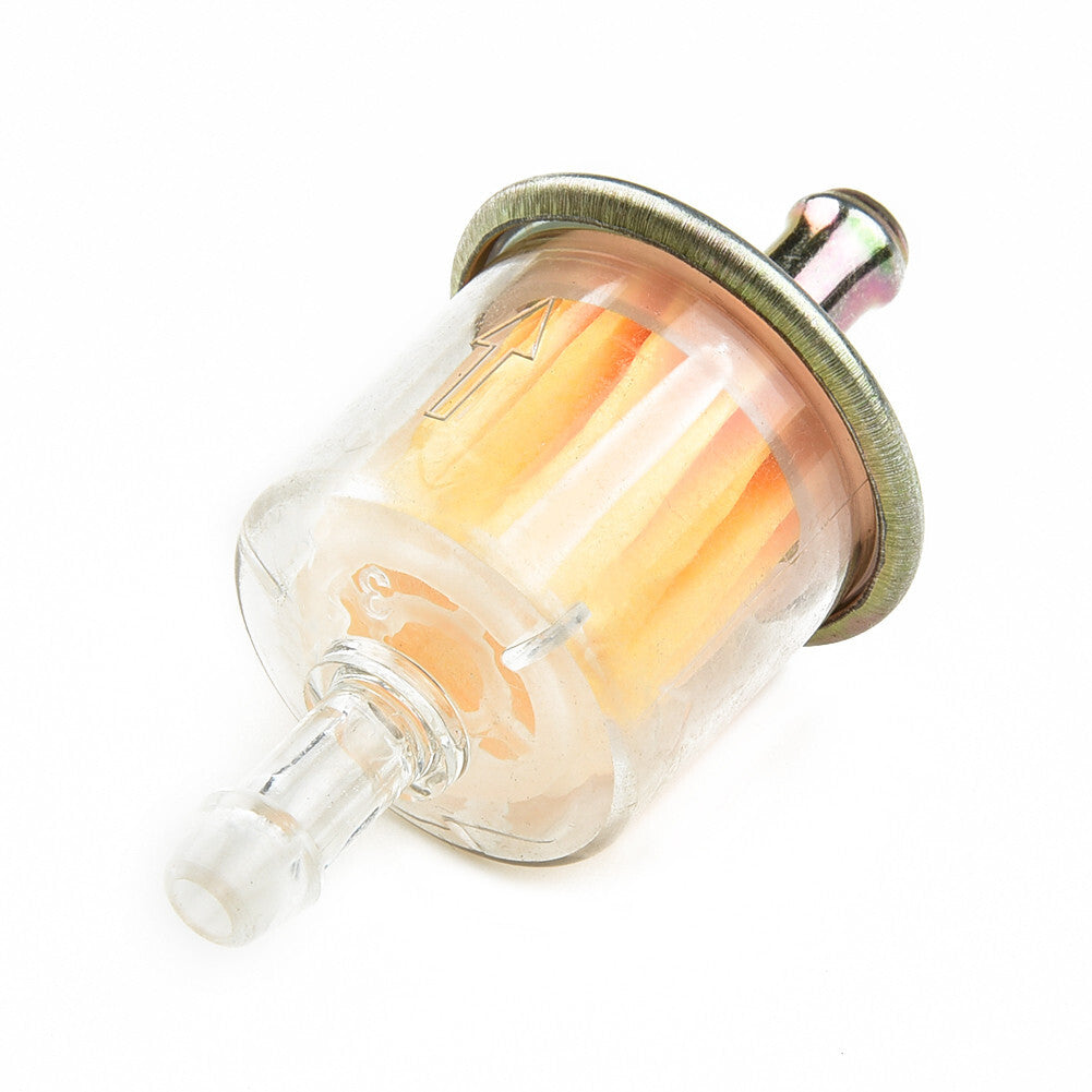 5-Piece 1/4-Inch Fuel Filter Industrial Universal Motorcycle Straight-Out Gas Fuel Line