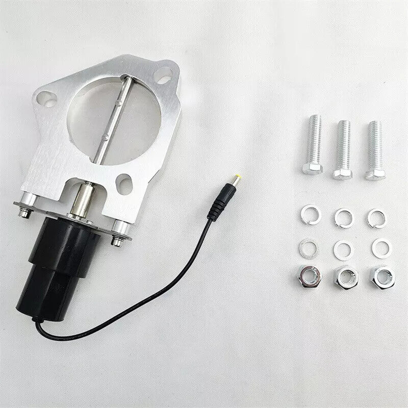 2.25''inch Electric Exhaust Valve Kit Stainless Steel Headers Butterfly valve Q
