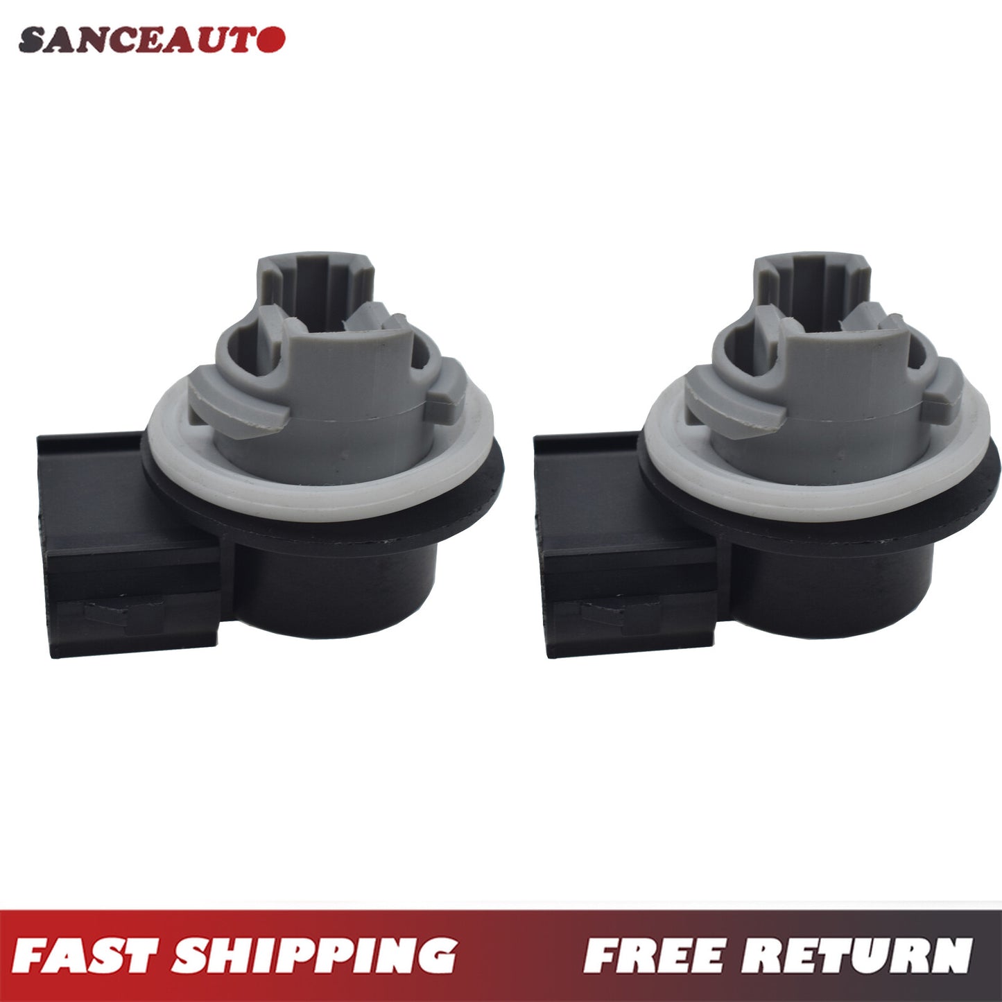 2-Pack for Econoline Headlight, Taillight, and Turn Signal Light Sockets (2008-2017) - New Product n