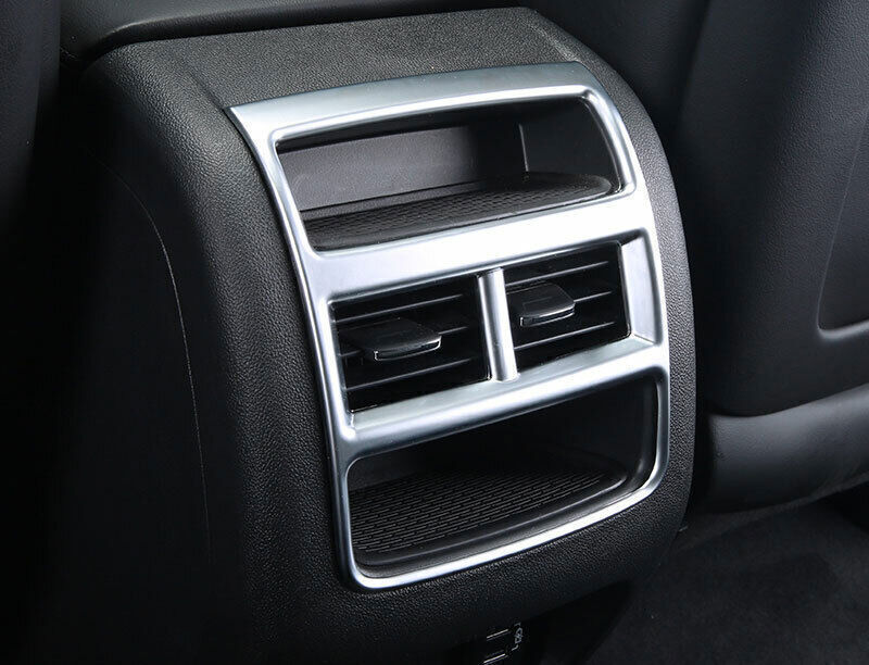 Fit For 2017-24 for Cadillac XT5 ABS Silver Rear Air Outlet Vent Frame Cover Trim 1P