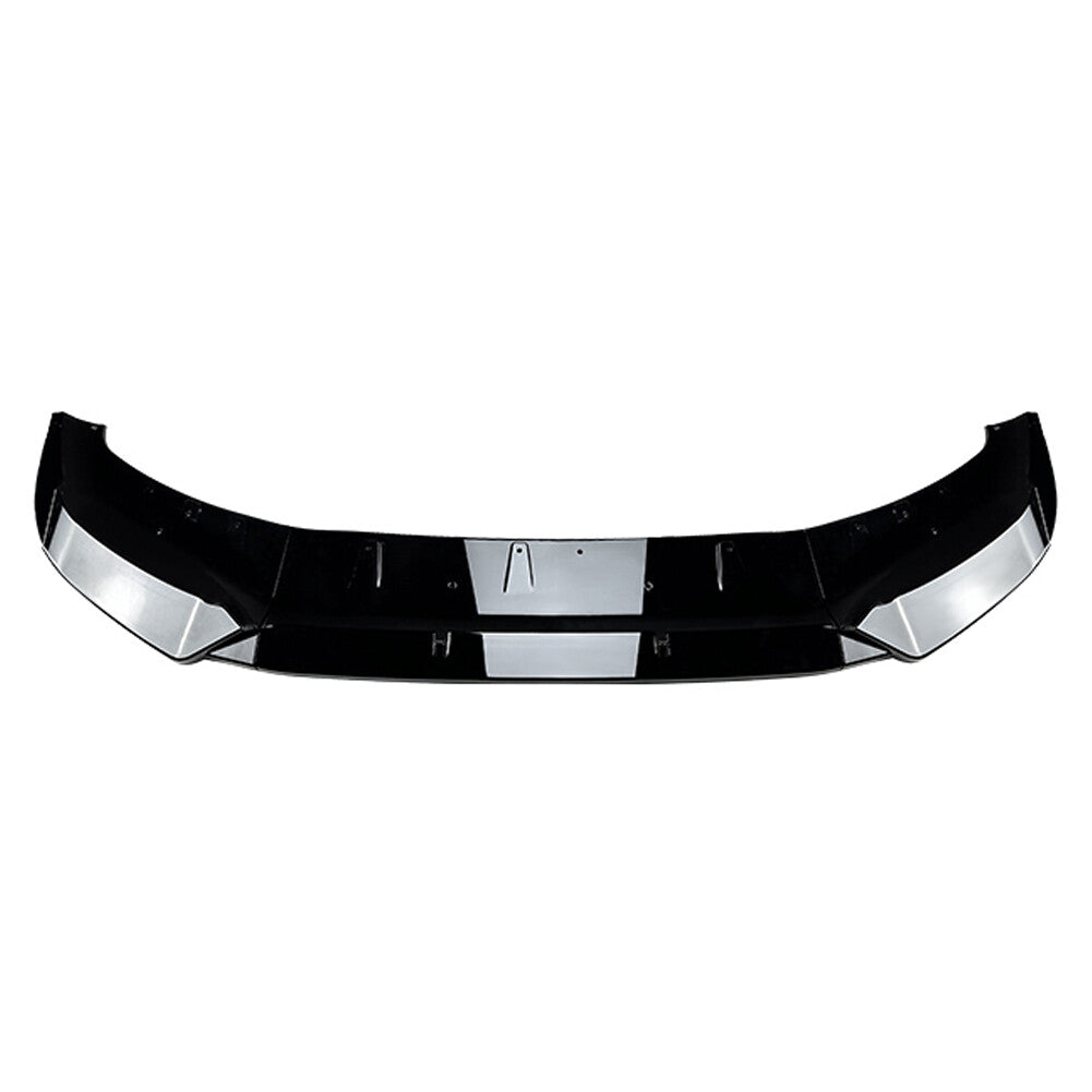 for BMW X1 U11 M Sport 2023-2024 Front Bumper Lip Spoiler Body Kit Glossy Black