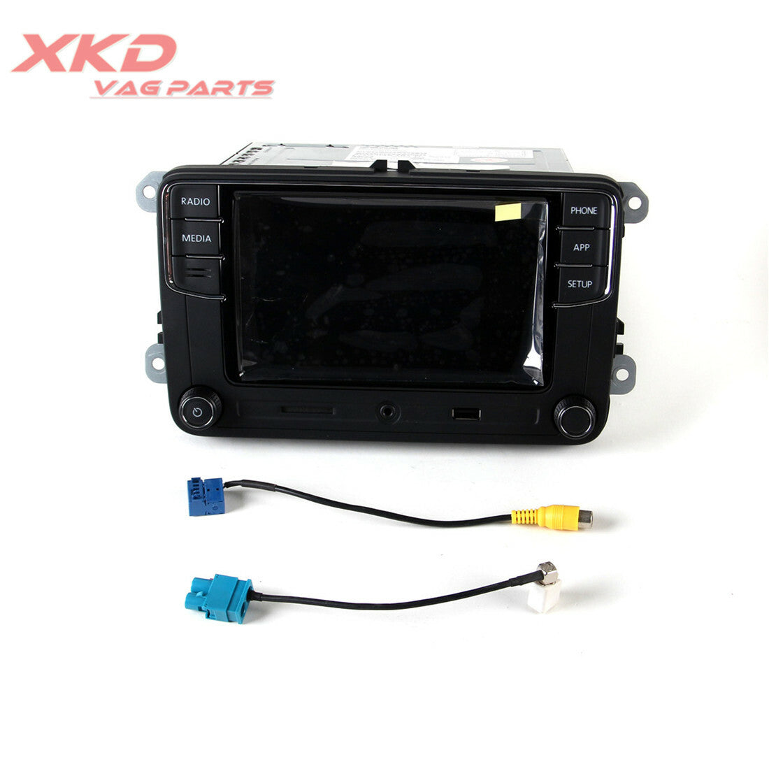 6.5 MIB Car Radio CD Player and Cable with Car Player for Volkswagen for Jetta for Passat for Golf Polo