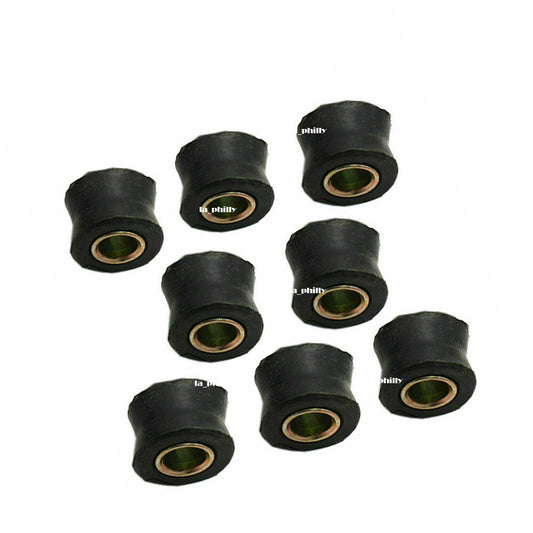 8x Rear Shock Absorber Bushing Bush Kit 10mm Universal For Pedal Car Motorcycle Q