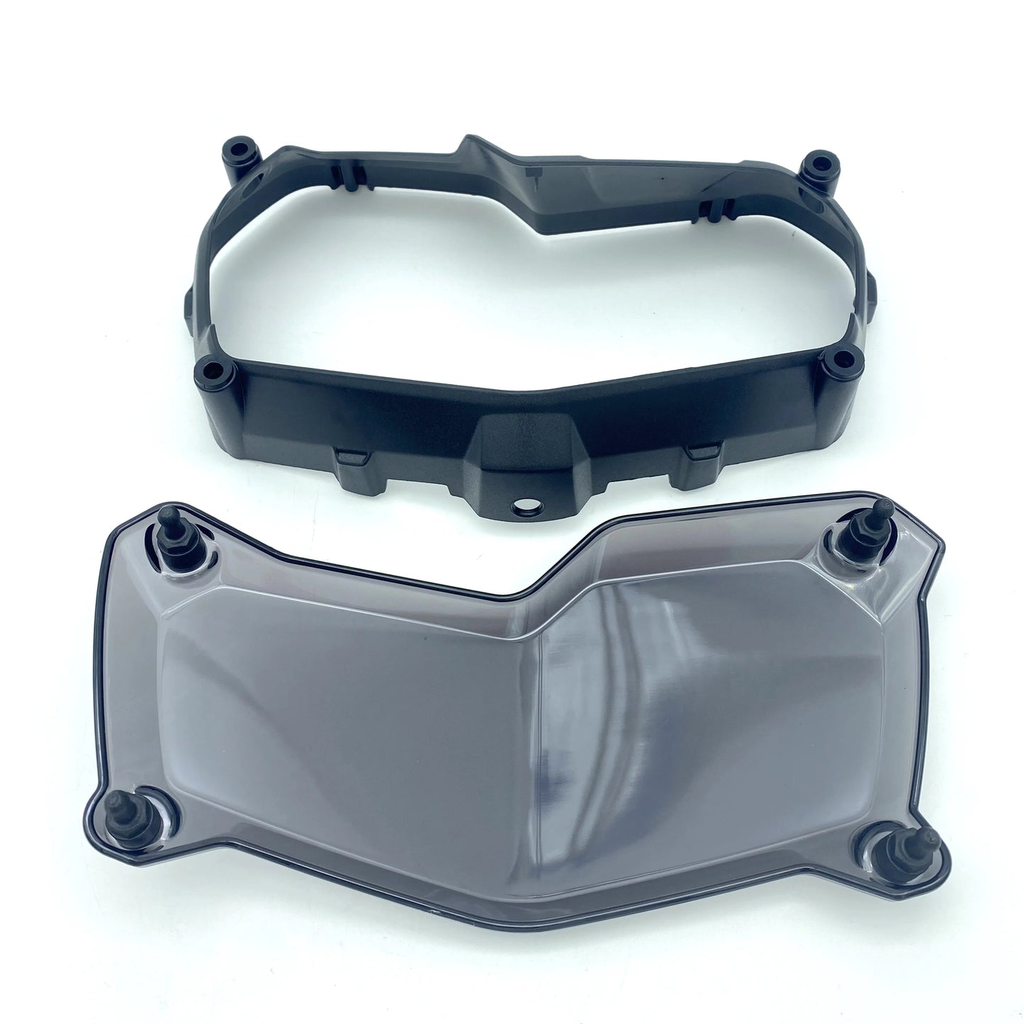 REALZION Motorcycle Headlight Guard Protector Cover Head Lamp Light Patch Grille