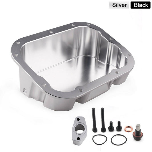 Silver Engine Oil Sump Pan NEW PLM CNC for Nissan 2009-2019 VR38DETT GTR R35 Q