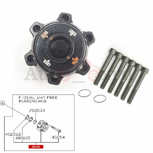 40250-VB200 Auto Wheel Hub Lock For Patrol GU Y61 TD42 TD3.0 TD2.8 ST STI Q