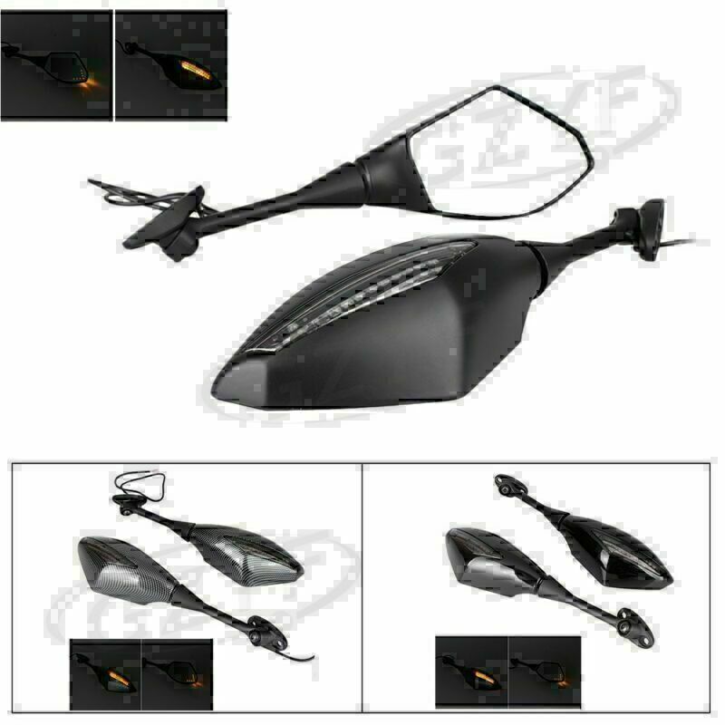2x LED Turn Signal Light Rearview Mirror fit for Honda CBR600RR & CBR1000RR 2004-08