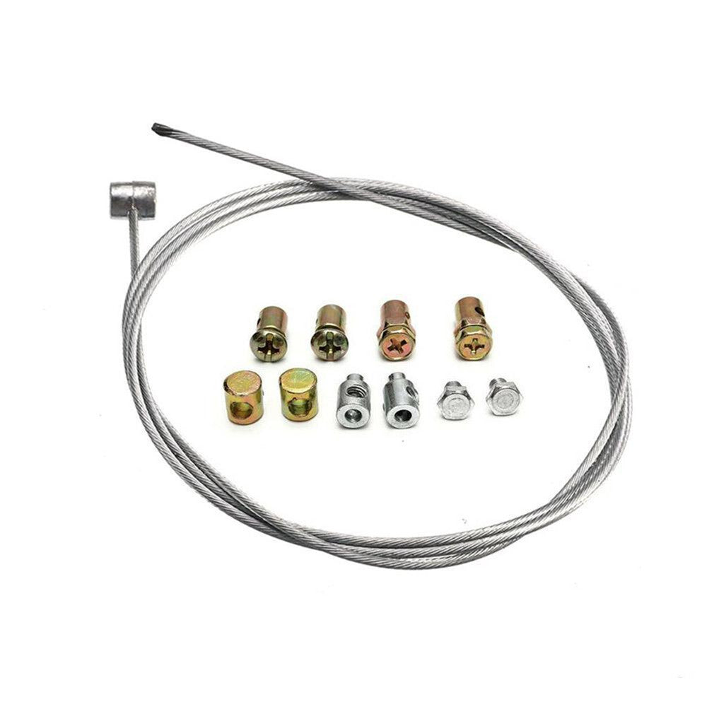 Motorcycle Throttle Clutch Brake Emergency Cable Nuts Repair Kit Set Accessory Q