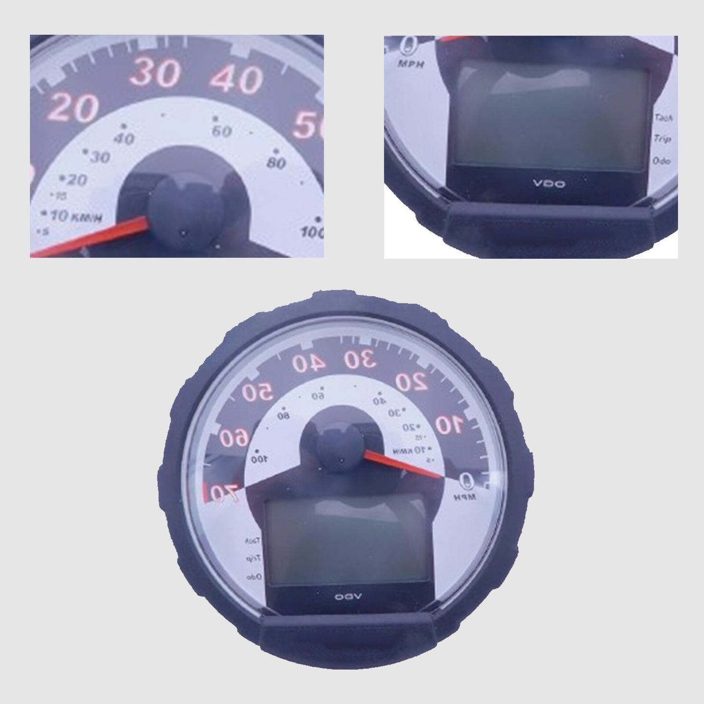 Suitable for Polaris Sportsman 800 speedometer cluster component 328058966 blackPU Q