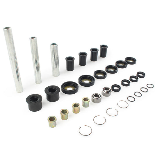 Rear Upper Lower A-Arm Bushing Shaft Kit Fit for Honda TRX650/680 Rincon Motorcycle