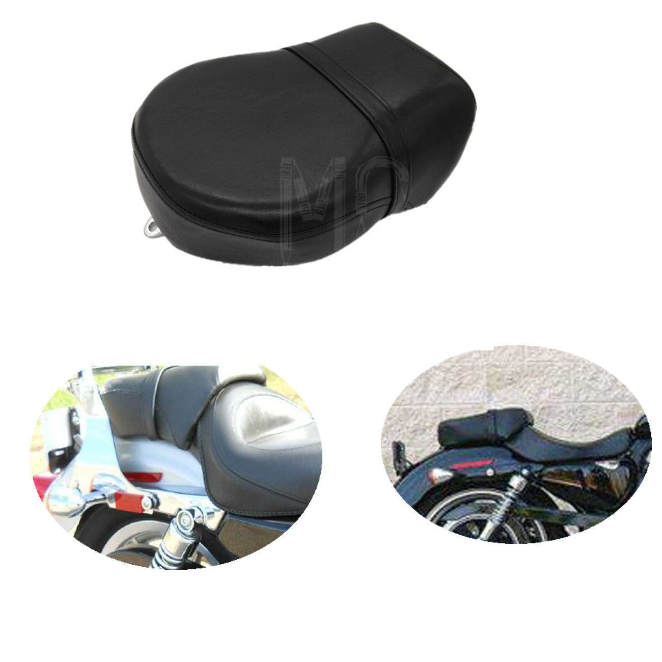 Rear Pillion Passenger for Seat for Harley Sportster 1200N 1200 Nightster 2007-2013