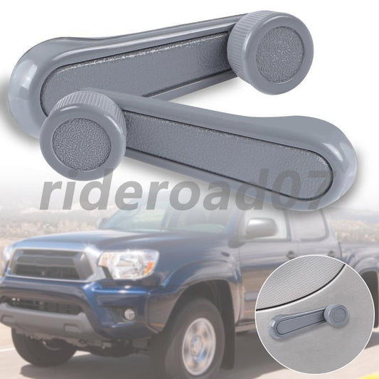 2pc Car Manual Window Winder Crank Door Handle Knob For 1984-1995 for Toyota 4runner