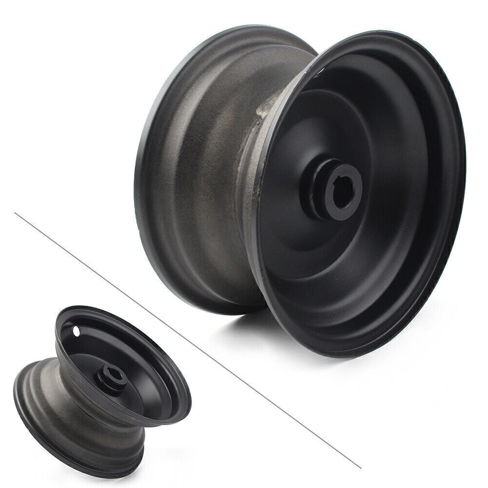 Wheel Rim 6 145/70-6 in for Go Kart Off-Road Dirt Pit Bike Black