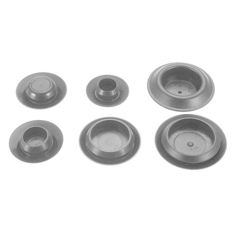 Body plastic plug button flushing installation sheet metal plug classification 6 sizes kit - n