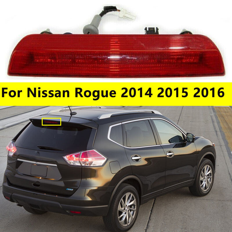 The third rear brake light is a high-mounted brake light/stop light applicable to for Nissan Rogue 2014-2016.