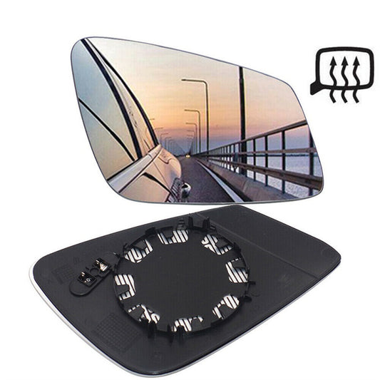 1x Right Side Mirror Glass Heated For 2009-16 for BMW F10 5 Series 528i 550i 535i US