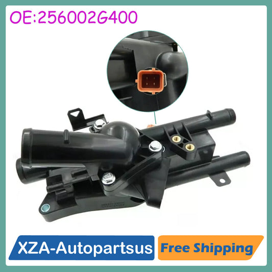 Engine cooling components, coolant thermostat housing suitable for Hyundai for Kia 256002G400 Q