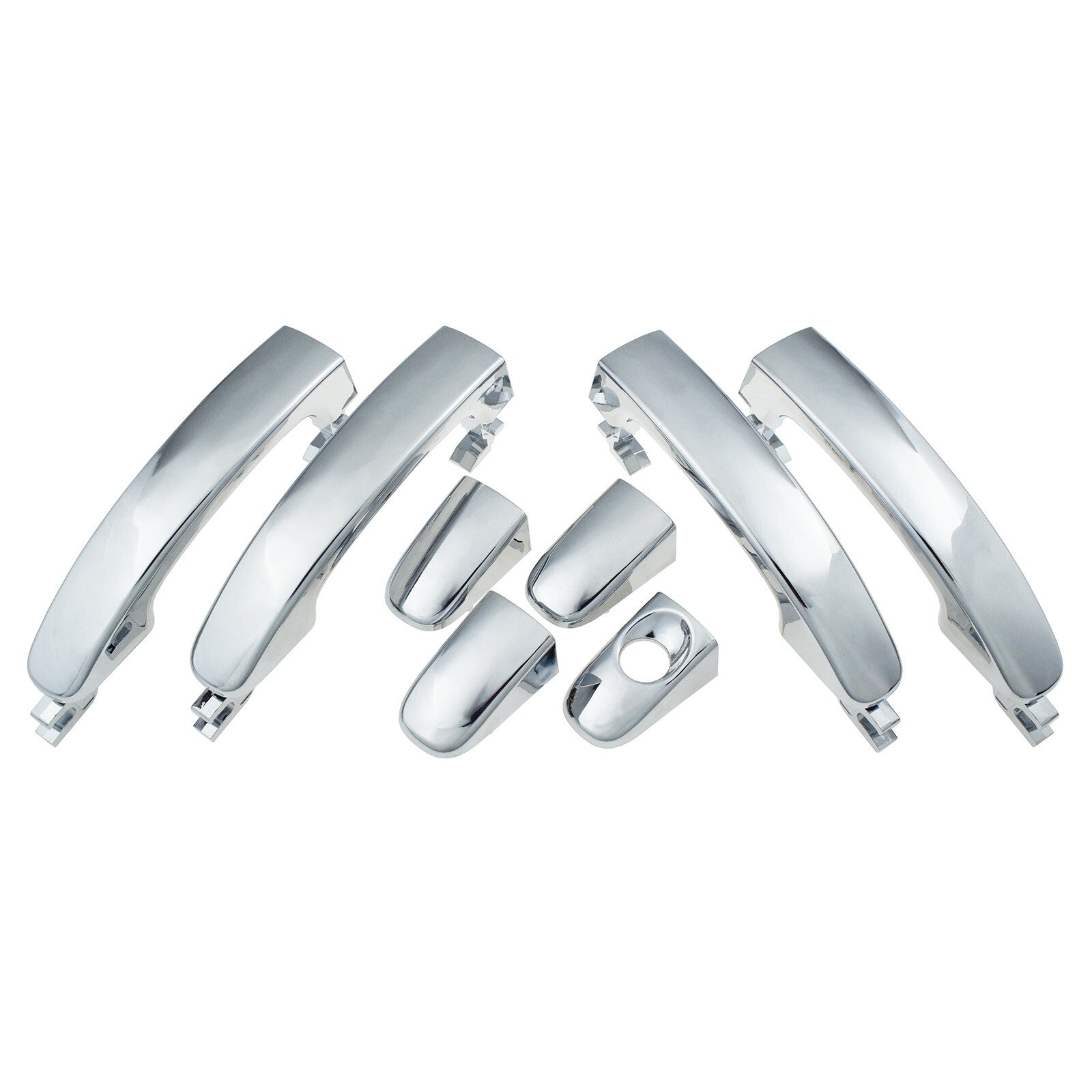 Chrome Front Left Right Outside Door Handle for Ford Ranger for Mazda BT50 2012-2020