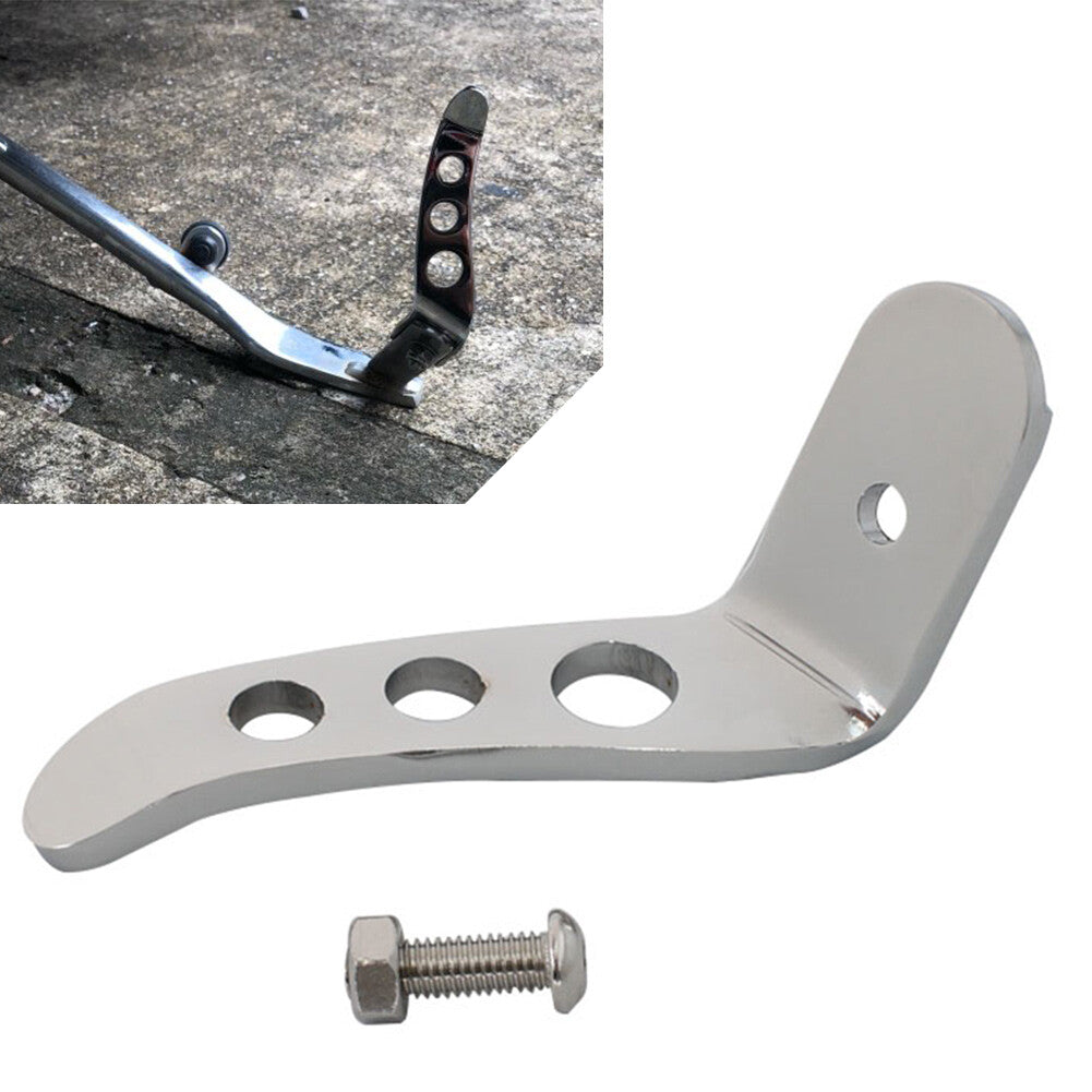 for Harley Touring FLHX Road King Chrome Motorcycle Stand Kickstand Extension Q