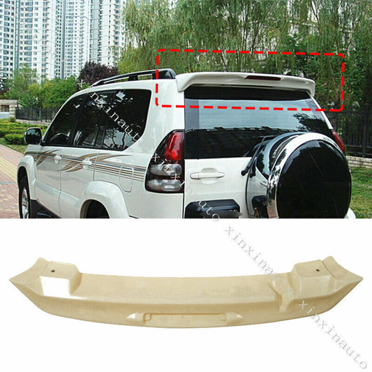 for Toyota Prado FJ120 2003-09 Primed ABS Rear Spoiler Wing lip Factory Style 1x