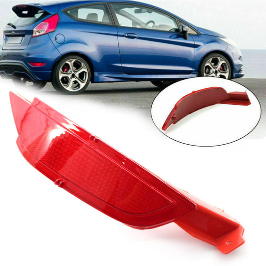 Right Side Rear Bumper Reflector Light Fog Lamp for Ford Fiesta Mk7 2008-12 Red