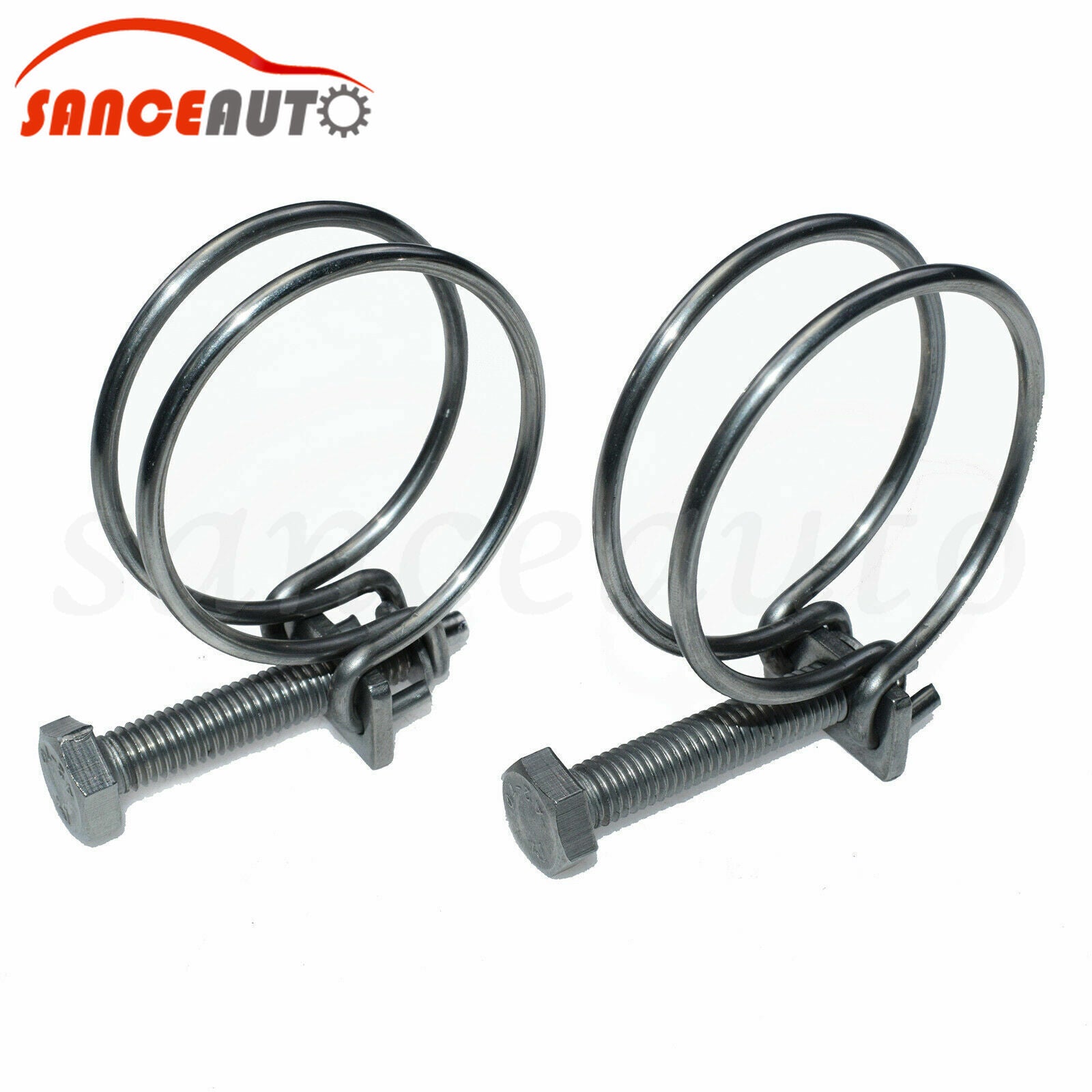 2 Radiator Hose Clips for Subaru WRX Impreza STi Forester Legacy Baja 091748014- v