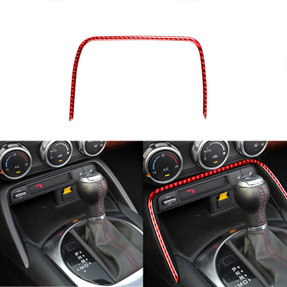 3Pcs Carbon Fiber Air conditioner outlet Sticker Trim for Cadillac CTS 2003-2007 v
