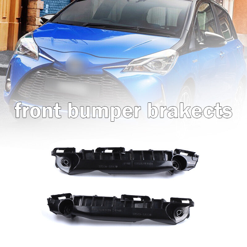 Front Driver and Passenger Side Bumper Bracket for Toyota Yaris 2007-2011 2008