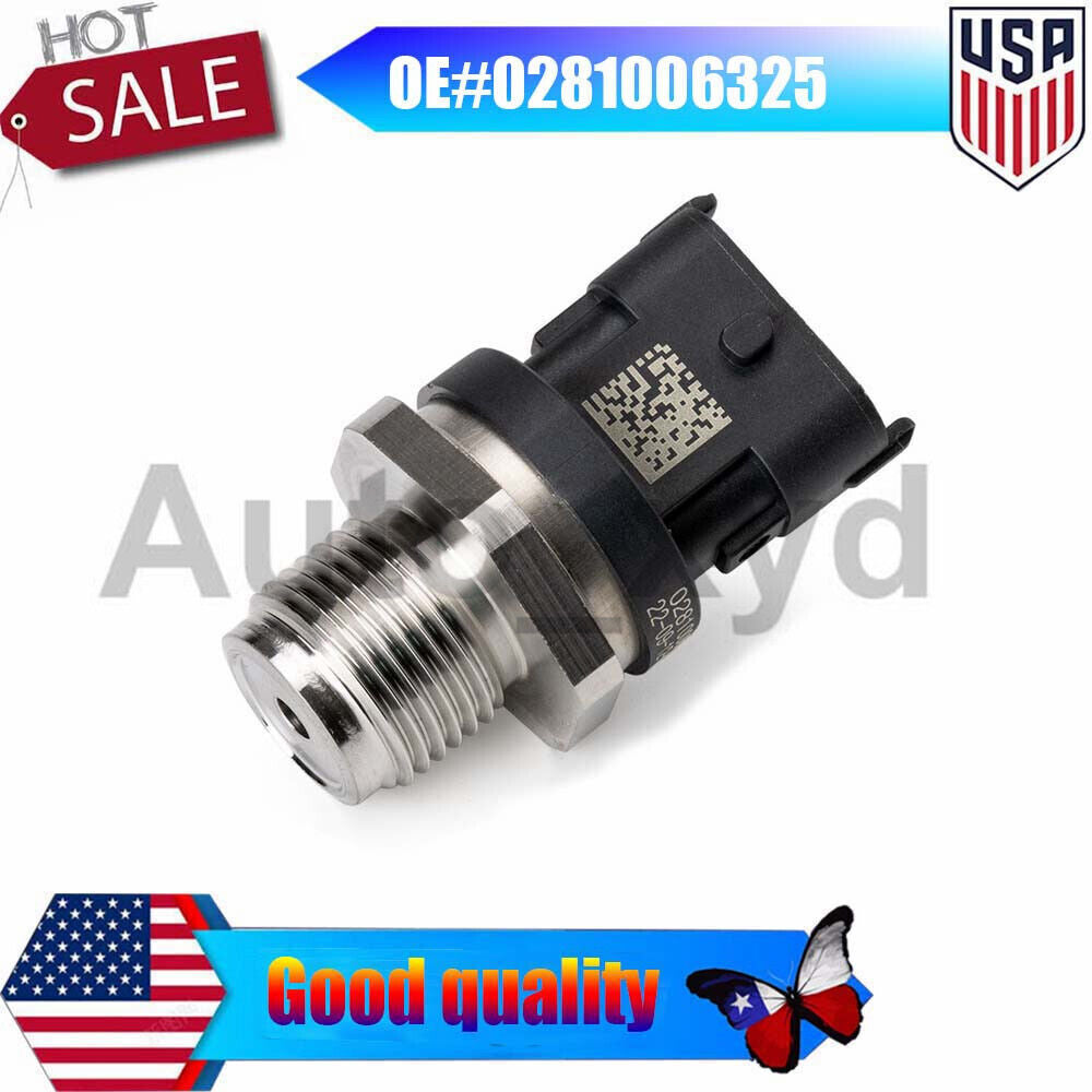 Fuel Rail Pressure Sensor 0281006325 for DODGE for RAM 2500 PICKUP 2003-2009 04 05