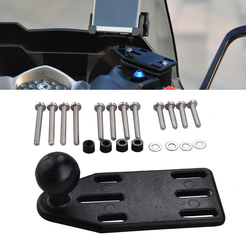 1-inch/25mm rubber ball motorcycle handlebar GPS mount/phone/satellite navigation mount n
