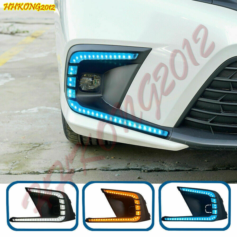 for Honda 11th for Civic 2022-2023 DRL Daytime/Running Lights/Fog Lights 3-Color LED