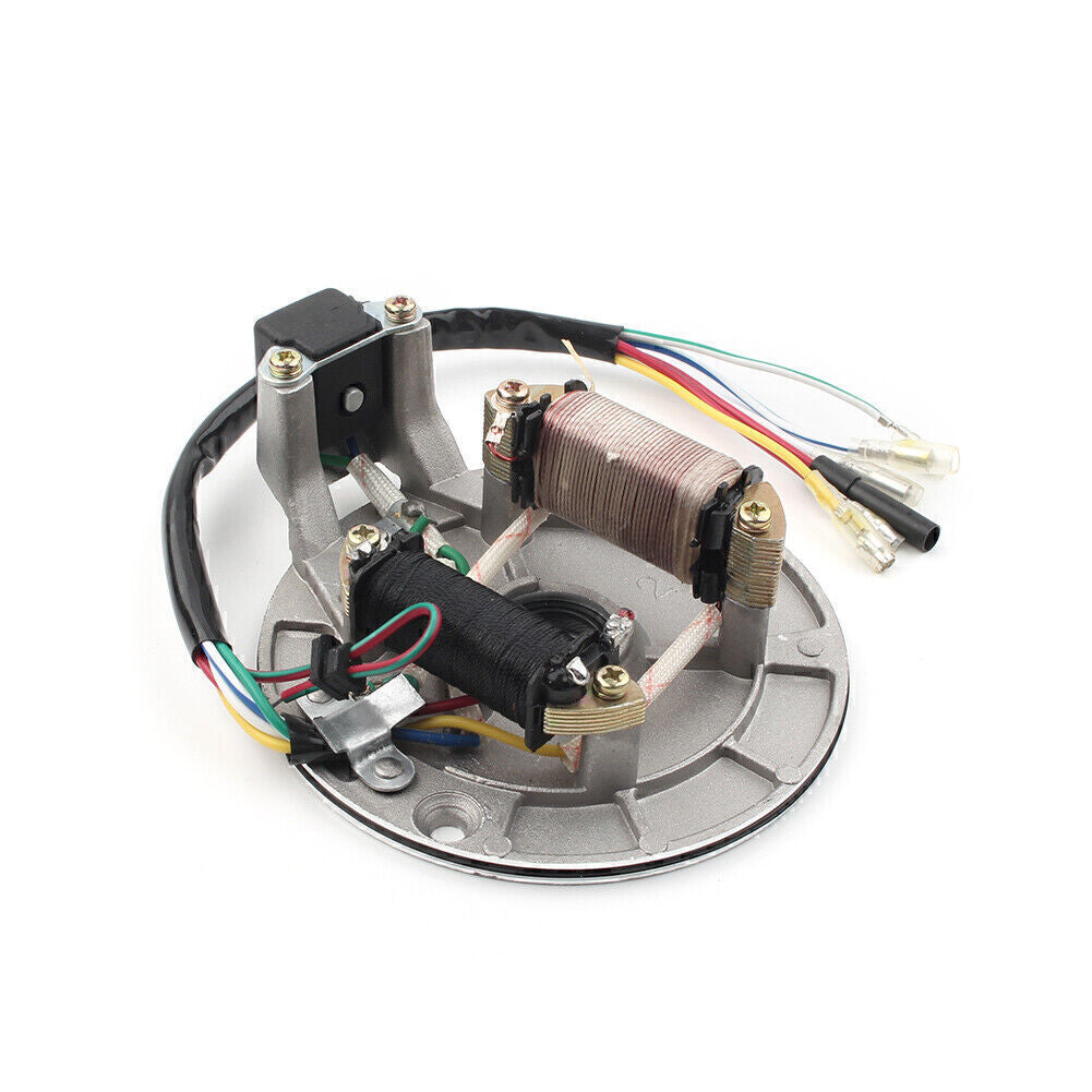 Magneto Stator Plate 70cc 90cc 110cc 125cc Dirt Bike ATV Go Kart Chinese 2 Coil