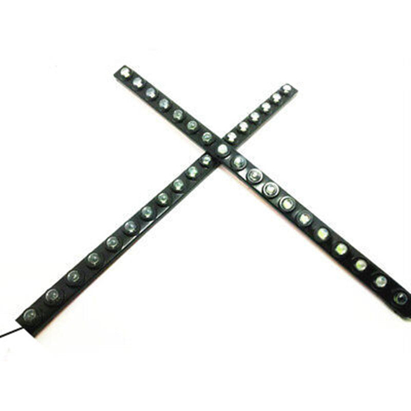 2Pcs Auto for Eagle Eye 18LED Waterproof DRL Daytime Running Flexible LED Light Lamp