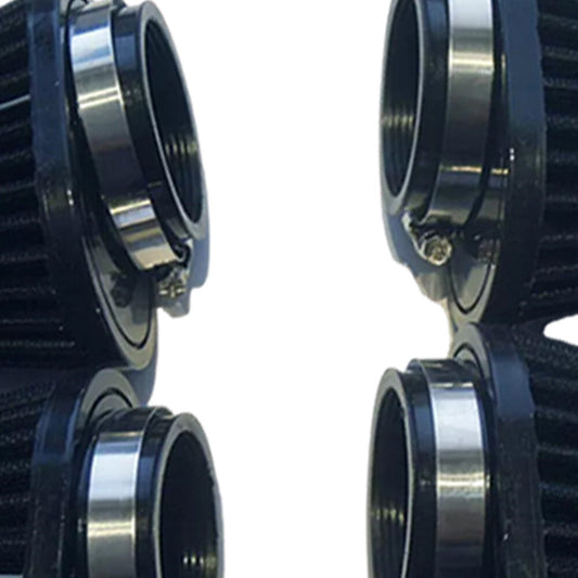4-piece black performance oval pod air filter, 54/55mm, for Honda CB 650 750 900 100Jt Q