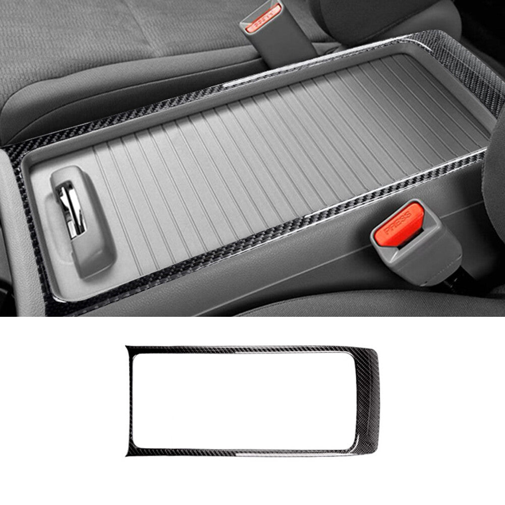 4x Red for Camry Carbon Fiber Interior Door Handle Frame Cover 2012-2014 v