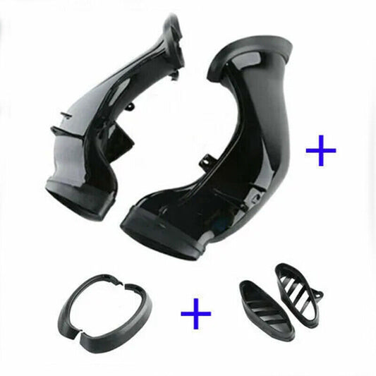 8PCS for Ram Air Intake Tube Duct Cover Fairing for Yamaha YZF R1 YZF1000 2004-2006