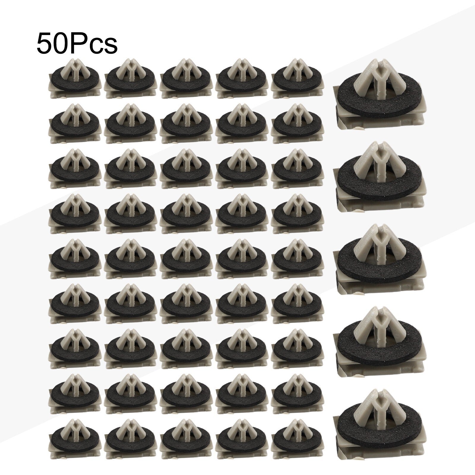 50pcs Rocker Panel Moulding Clip Exterior Trim Fastener for Jeep for Cherokee
