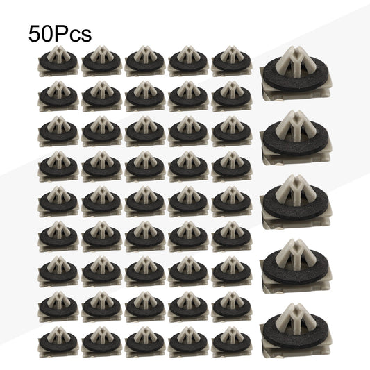 50pcs Rocker Panel Moulding Clip Exterior Trim Fastener for Jeep for Cherokee