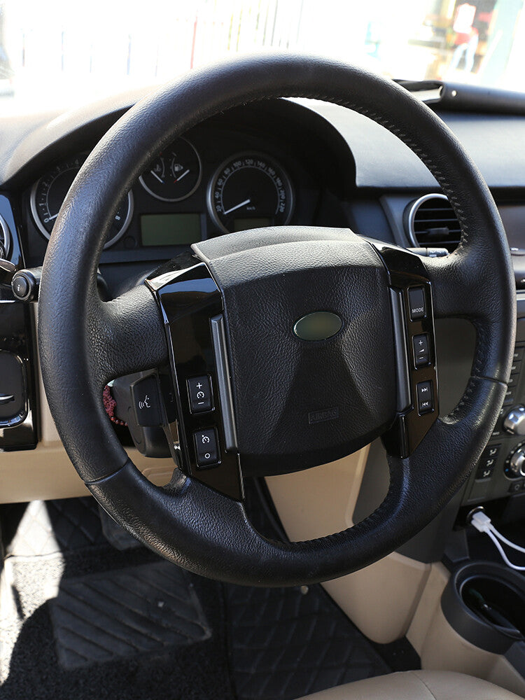Steering wheel button cover trim for Land Rover Discovery 3 and for Land Rover for Range Rover Sport- n