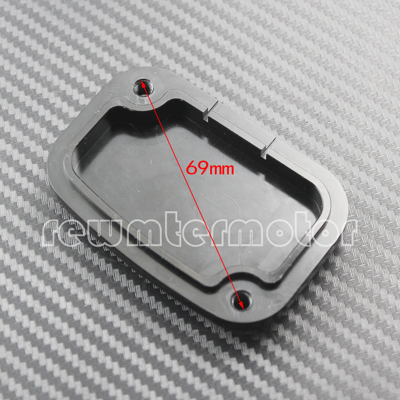 Left Black Brake Master Front Cylinder Cover Fit for Harley Touring CVO VRSCD Q